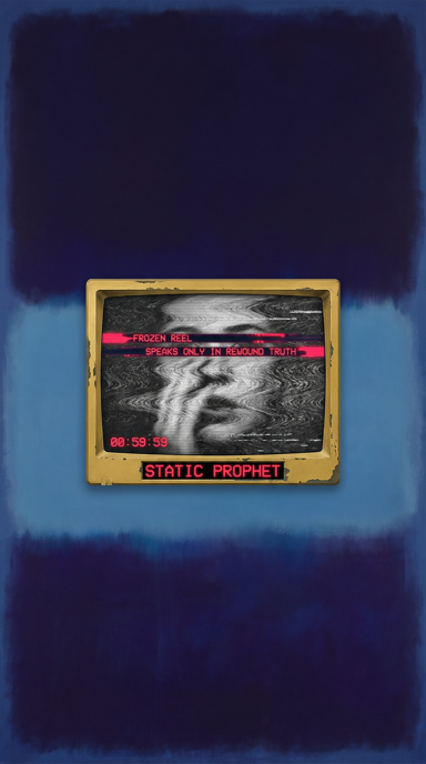 Static Prophet bag tag artwork