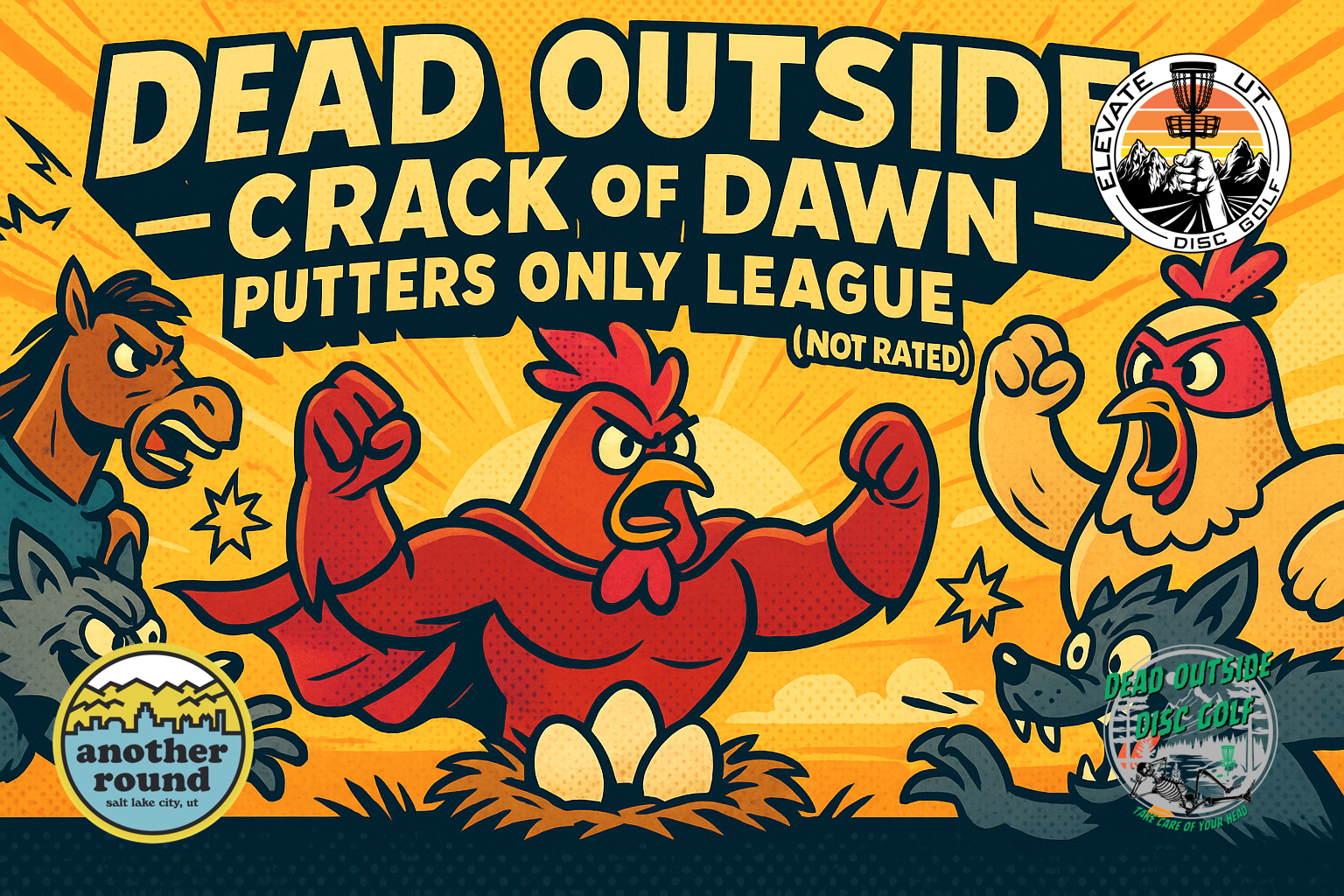 Dead Outside Disc Golf - Crack of Dawn - Putters Only League (Not Rated)