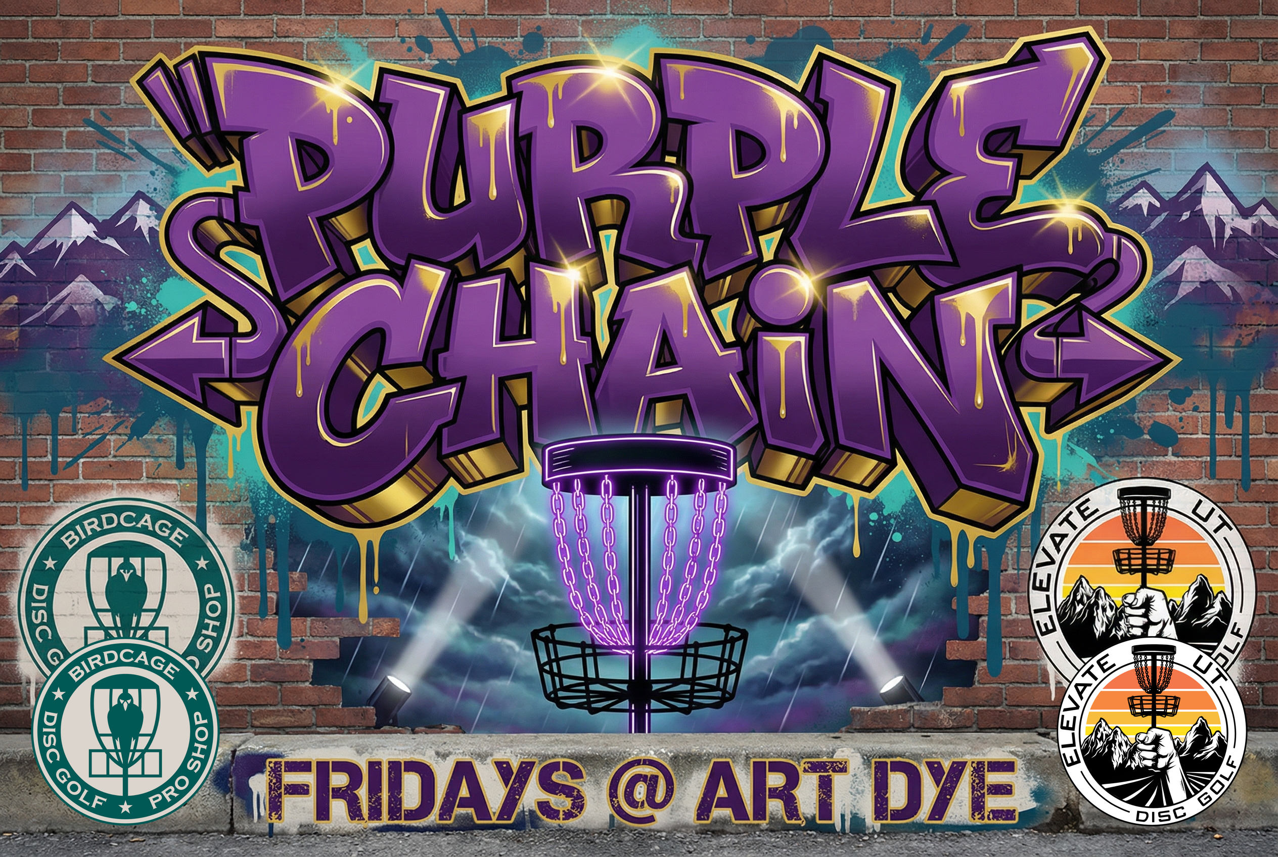Purple Chain @ Art Dye