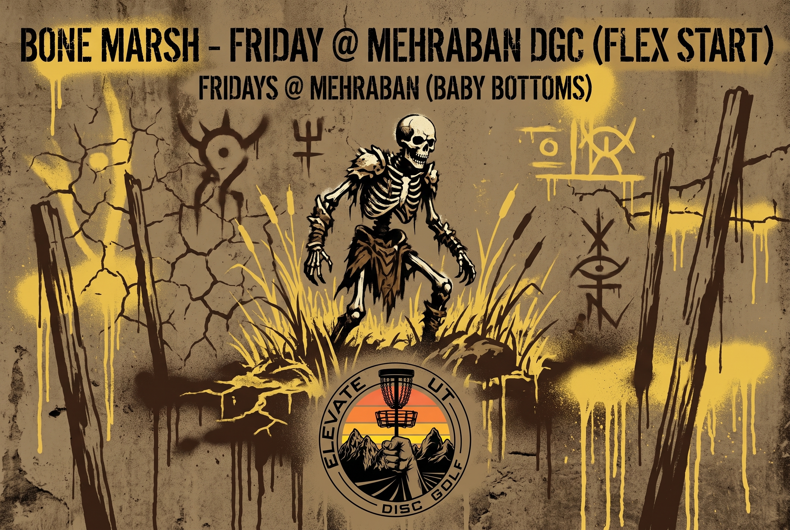 Bone Marsh - Friday @ Mehraban (Baby Bottoms) Disc Golf Course