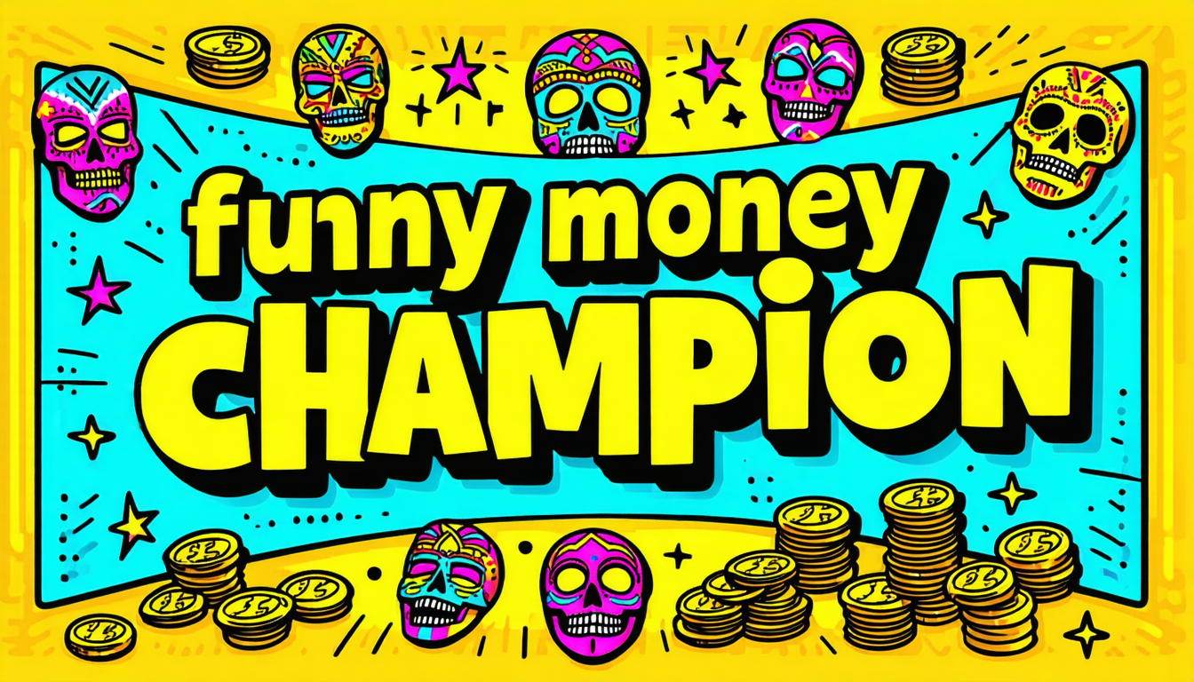Funny money champion award