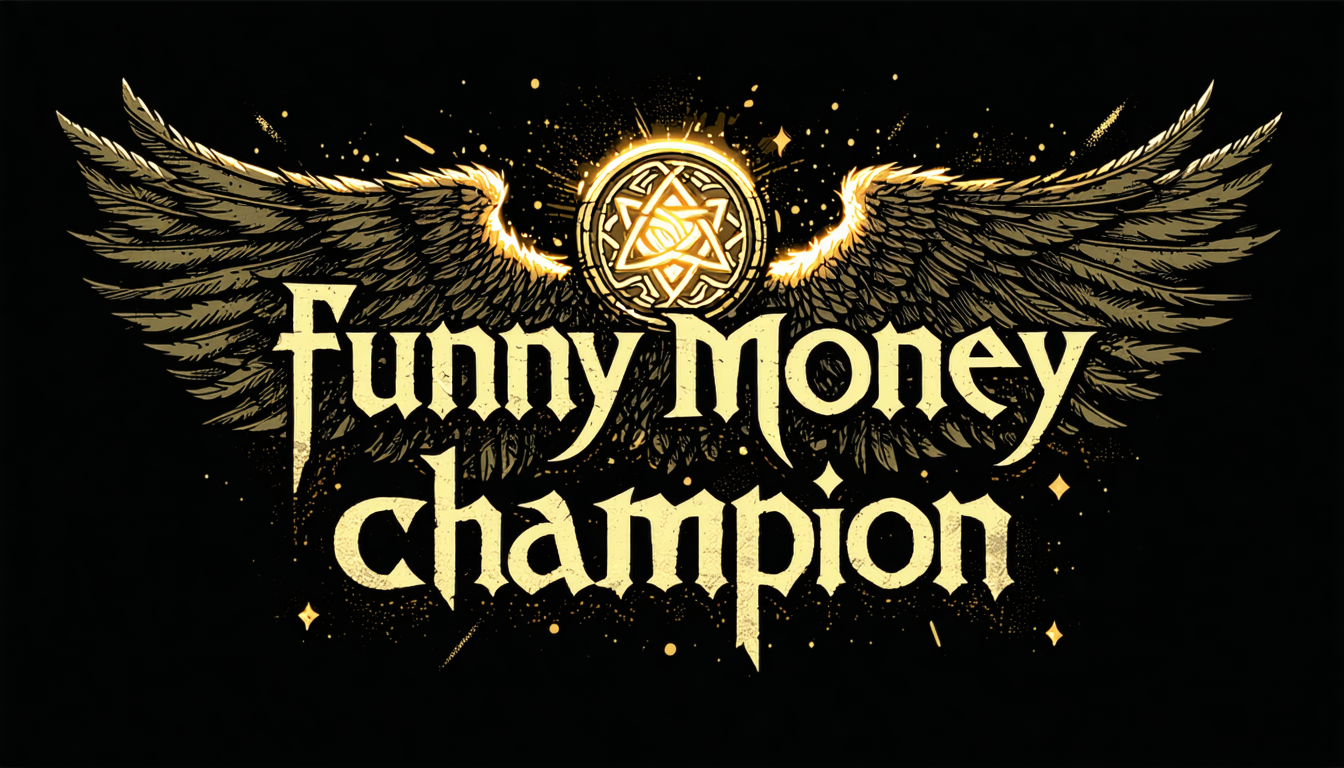 Funny money champion award