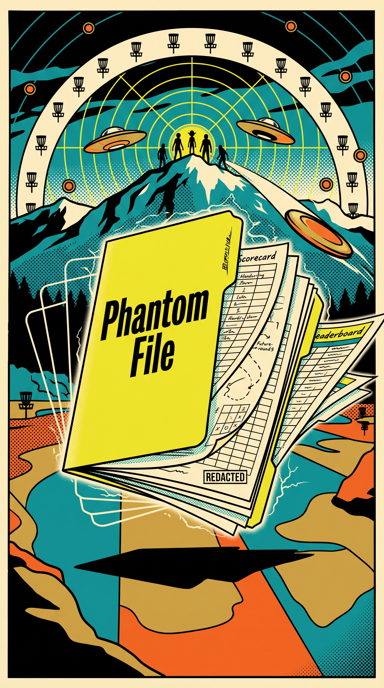 Phantom File bag tag artwork