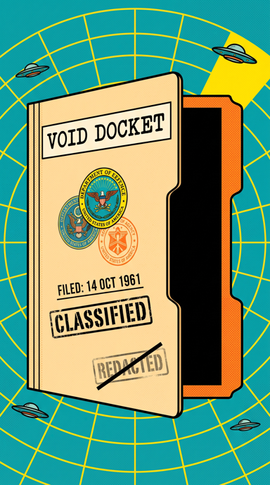 Void Docket bag tag artwork