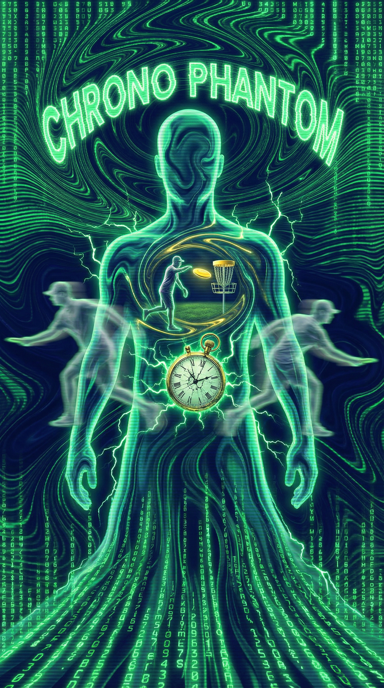 Chrono Phantom bag tag artwork