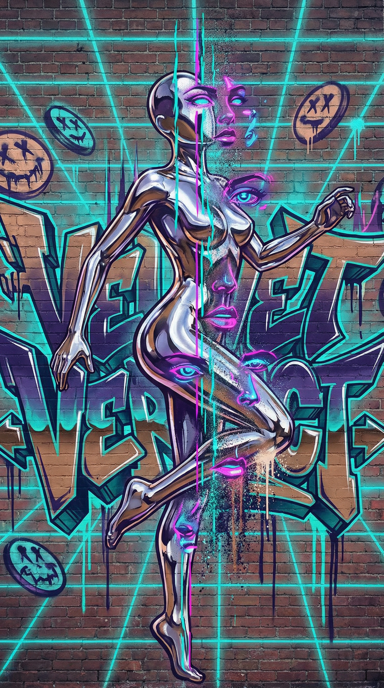 Velvet Verdict bag tag artwork