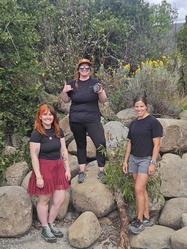 FA4 podium: Ashley Taylor, Kami Belchak and Zoe Adams